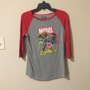 Marvel Comics Baseball Tee